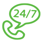 24/7 Customer Service Center