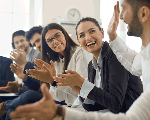 Business team meeting